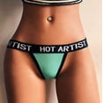 thumbnail image 3 of Mashaouyo 2025 sous-Vêtements pour Femmes string Lettre Culottes T string, 3 of 7
