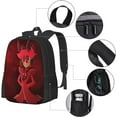 thumbnail image 4 of Hazbin Hotel Backpack,3d Print Laptop Backpack Lightweight Casual Daypack Bookbag 16.5 In, 4 of 9