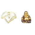 thumbnail image 1 of Servilletero con brazo pesado y escultura de Buda Maitreya, adorno de mesa para hotel, bar, cafetería, mesa de comedor, decoración Feng Shui para, 1 of 8