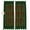 Grass Green Olive Green, variant on Boho Floral Blackout Curtains for Bedroom/Living Room, Pinch Pleated Black Out Curtains, Modern Geometric Ethnic Abstract Flowers Red Green Room Darkening Window Drapes with Hooks 2 Panels, 59"x70"