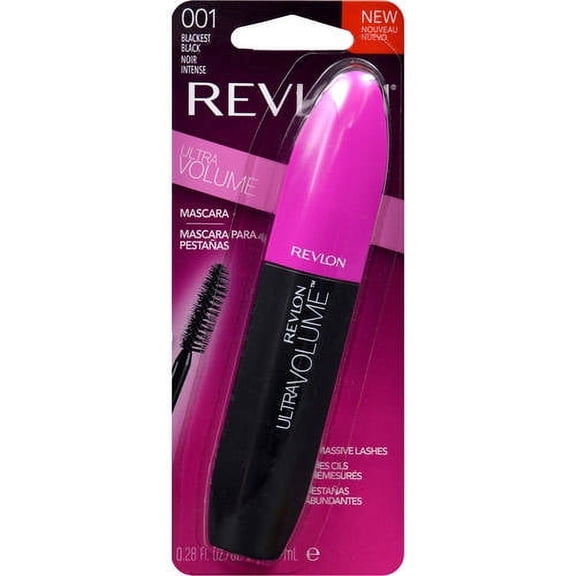 Revlon Ultra Volume Mascara, Blackest Black