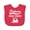 Fuchsia, variant on Inktastic Future Forklift Operator Boys or Girls Baby Bib
