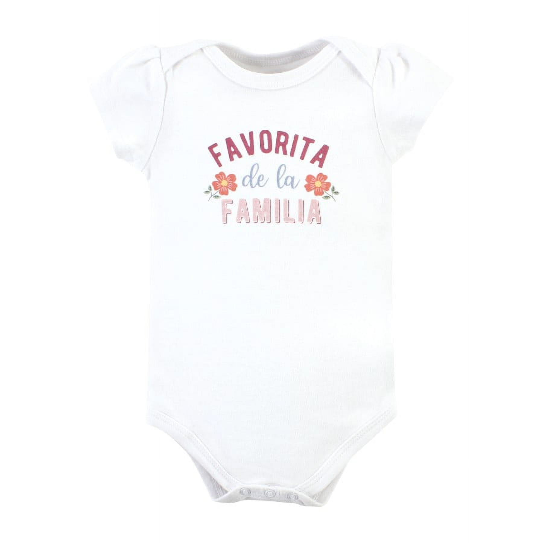 Hudson Baby Short Sleeve Bodysuits, 5-Pack, Newborn- 24 Months