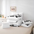 thumbnail image 5 of YST 7-Piece Black Bear Comforter Set, Twin Size, Polyester, 5 of 5
