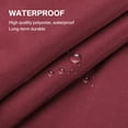 thumbnail image 4 of Sun Shade Sail Triangle Waterproof 6.5/10/12/16FT Outdoor Garden Patio Party Sunscreen Awing Triangle Canopy 98% UV Block with Free Rope, 4 of 7