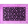 thumbnail image 1 of Ahgly Company Indoor Rectangle Persian Purple Traditional Area Rugs, 5' x 7', 1 of 4