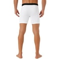 thumbnail image 3 of Bóxers para hombres INSPIRE CHIC, con abertura, cintura segura, elásticos, bóxers de 36 en blanco, 3 of 6