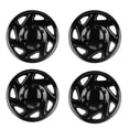 thumbnail image 3 of 4pcs Black 16" Full Wheel Covers Hub Caps Rim for Ford E350 E450 Econoline Van, 3 of 7
