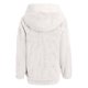 thumbnail image 5 of Gibobby Chamarra de invierno para mujer, Chaqueta de Forro Polar para Mujer con Bloques de Color y Cremallera con Capucha Sherpa Shacket Outwear con Bolsillos(Blanco,G), 5 of 5