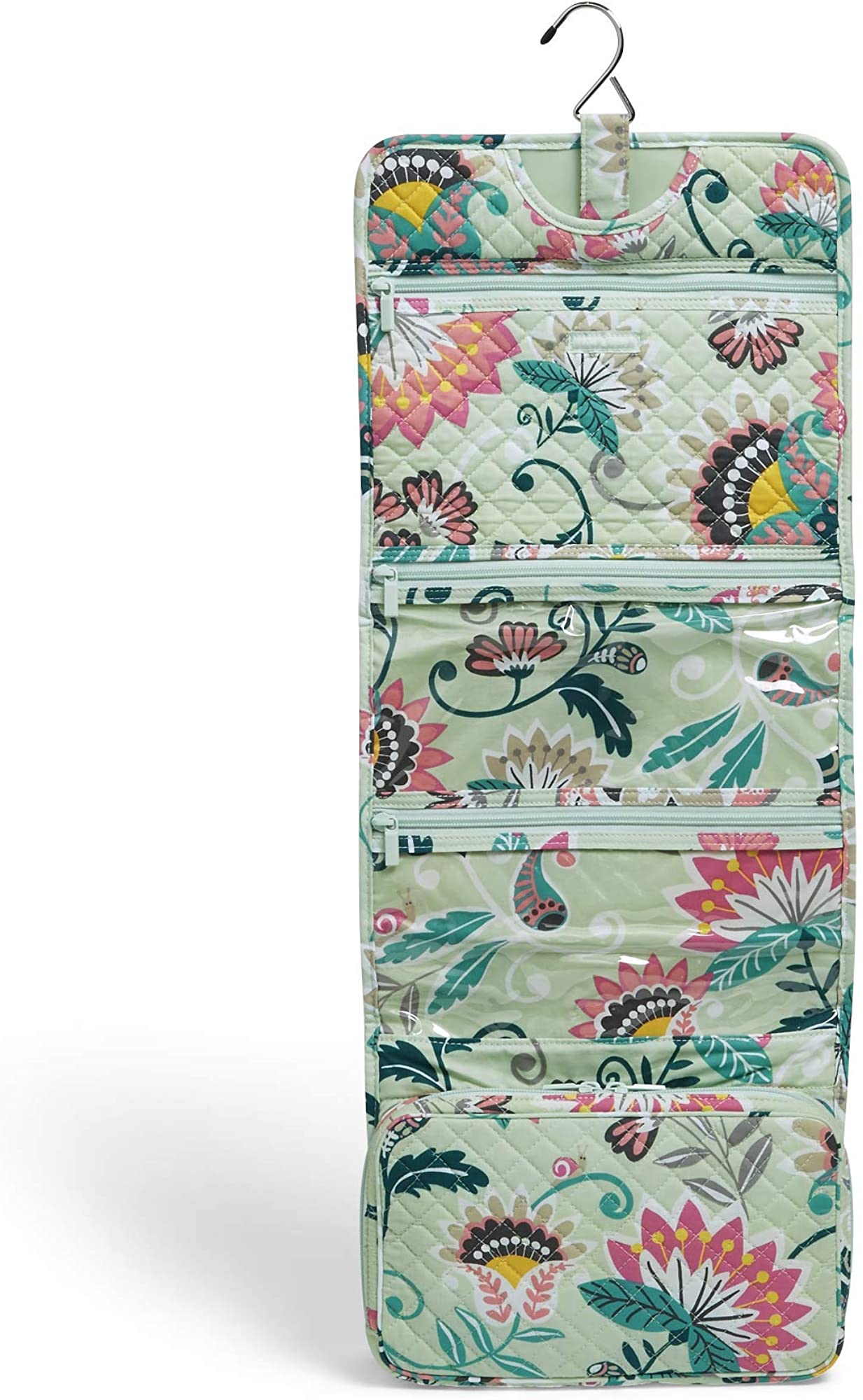 Vera Bradley Womens Signature Cotton Hanging Travel Organizer Walmart