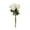 White #3, variant on Nrmrqz Artificial Dandelions Flowers | Lifelike Faux Dandelions Bouquet | Set of 6 | Realistic Simulation Plastic Plant Stems | Home Office Wedding Party Indoor Decor | 15.35in | White Yellow Green