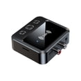 thumbnail image 1 of Cateissary Transmisor de plástico compatible con Bluetooth inalámbrico DC 5V luz indicadora antideslizante 10m caja de sonido adaptador receptor de Cables de audio/vídeo, 1 of 6
