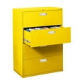 thumbnail image 5 of Sandusky Lee 600 Series 42" 4-Drawer Lateral File, White, 5 of 7