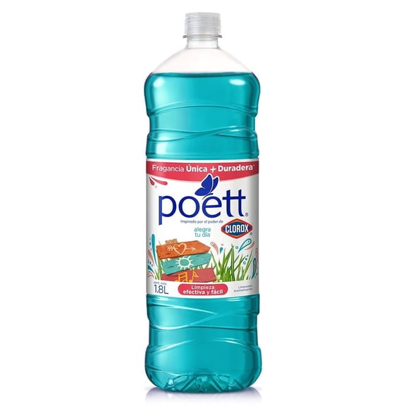 Limpiador Multiusos Aromatizante Poett Alegra tu Dia 1.8 L