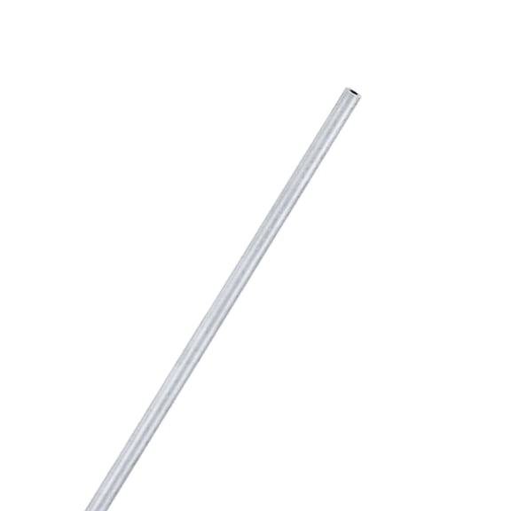 Uxcell 1-Pack 6063 Aluminum Round Tube, 2mmx4mm(IDxOD) 300mm Length Straight Tubing