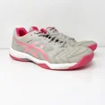 thumbnail image 2 of Asics Womens Gel Dedicate 6 1042A067 Gray Running Shoes Sneakers Size 8.5, 2 of 6