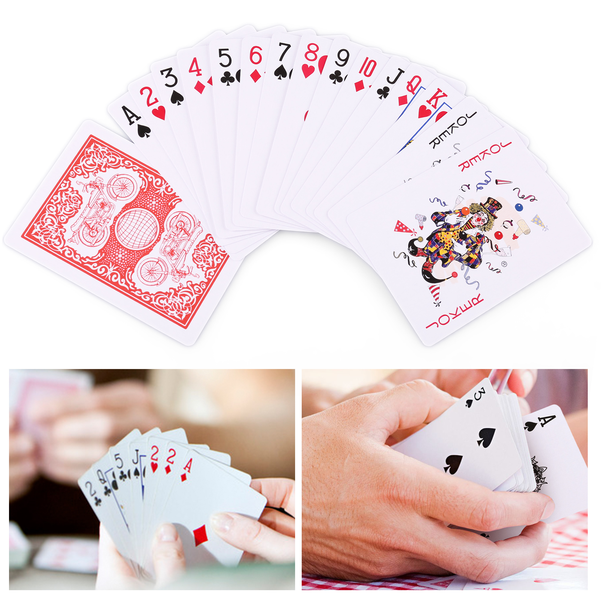LotFancy Playing Cards, 12 Pack Bulk Decks (Red & Blue) photo 2