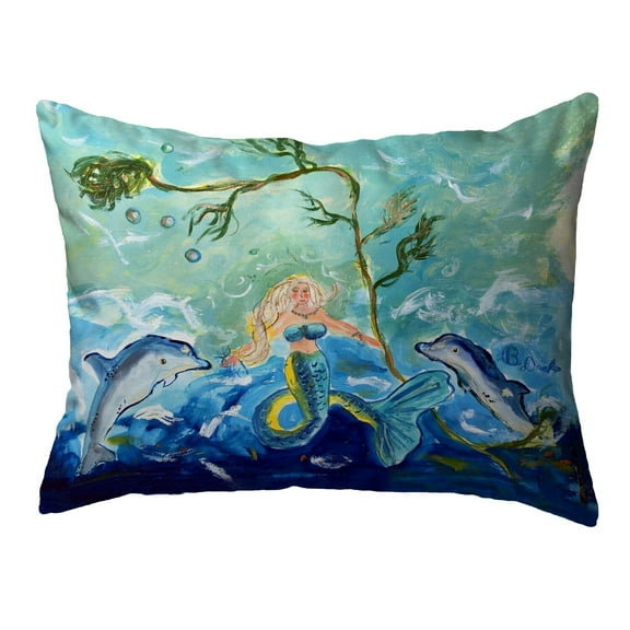 Queen of the Sea Noncorded Pillow 11x14 Small
