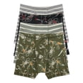 thumbnail image 1 of Pack de 4 bóxers para niño GAP de algodón, multicolor, talla S, 1 of 1