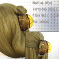 thumbnail image 5 of Extensiones de cabello con clip de capullo de rosa, cabello humano REMY, 8 unidades, 18 clips, 70 g/juego, 20 pulgadas, rubio blanqueado, 5 of 5