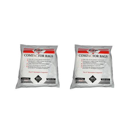 30 Whirlpool Trash Compactor Bags Compatible With Kitchenaid 15 30 Whirlpool Trash Compactor Bags Compatible With Kitchenaid 15