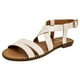 thumbnail image 1 of Sandalias Exterior Piel sintética Color Blanco Charol Para Mujer De RBCOLLECTION RBCOLLECTION Sandalias, 1 of 3