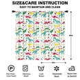 thumbnail image 2 of Blackout Kids Curtains,White Colorful Dinosaur Decoration Pattern Childrens Insulated Curtains Set Of 2,Bedroom Essentials,Toddler Room Decor 42"x84", 2 of 5