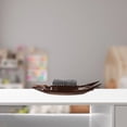 thumbnail image 4 of HOOWIFFY Vintage Wooden Sailing Boat Model with Traditional Folk Design Nautical Home Decor, 4 of 6