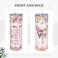 thumbnail image 2 of Christian Gifts For Women, Birthday Gifts For Women, Inspirational Gifts For Women, Mom, Friend - Encouragement, Spiritual, Religious Faith Gifts For Women - Bible Gift For Women Tumbler, 2 of 6