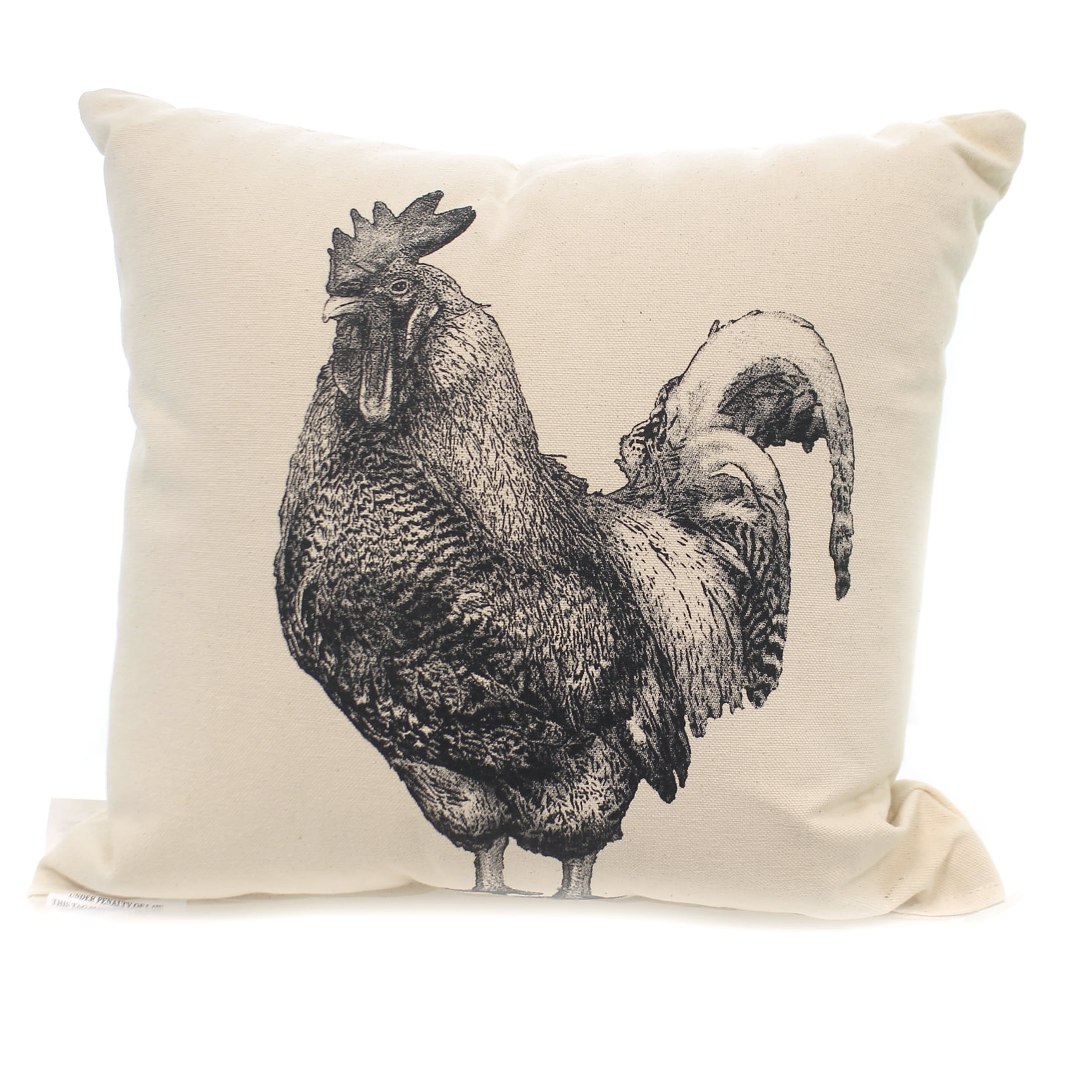 Home Decor ROOSTER PILLOW Fabric Indoor Use Barnyard Farm Mp Rooster 2