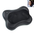 thumbnail image 3 of Masajeador de espalda y cuello: almohada de masaje de tejido profundo 3D con calor para aliviar el dolor muscular, sillas y automóviles (conexión por cable, no inalámbrica) JM, 3 of 5