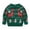 Green, variant on Luvior Boys & Girls Cartoon Christmas Sweater Casual Crewneck Winter Long Sleeve Pullover Tops