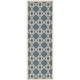 thumbnail image 1 of Safavieh Courtyard Navy Indoor Outdoor Rug - Runner 2'3" x 12', 1 of 5