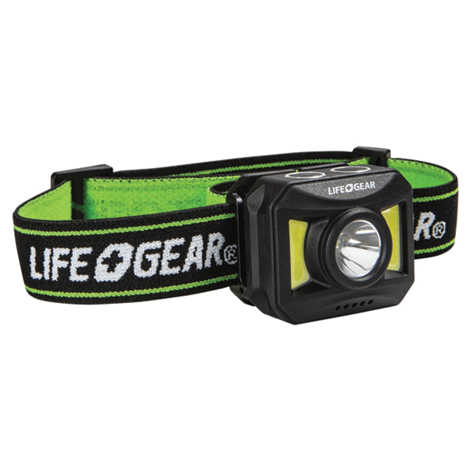 Dorcy Life+Gear 300 lm Black LED Head Lamp 18650 Battery