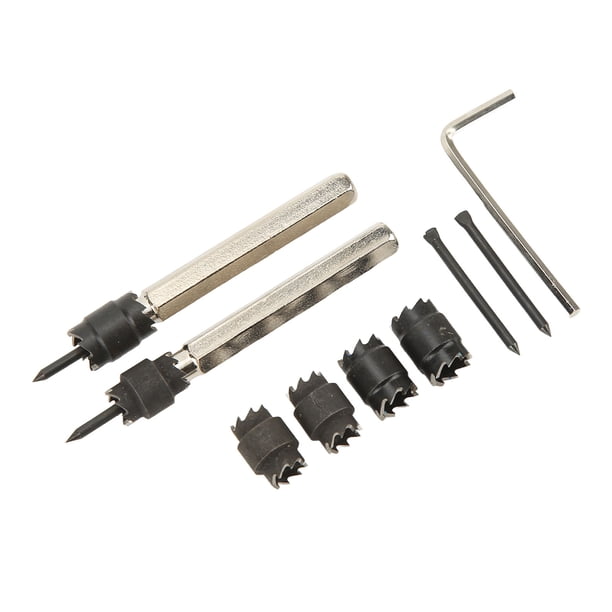 Juego De Herramientas De Soldadura Por Puntos De Taladro Eléctrico, Juego De Cortadores De Soldadura Por Puntos Duros De Larga Vida útil 9 Piezas Durable Resistente Al Desgaste ANGGREK Car Body Work Tool