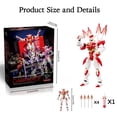 thumbnail image 2 of Figura de acción LUMRRSK T13 Mecha Samurai Robot con espada de 15 cm, 2 of 9