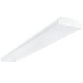 thumbnail image 1 of ANTLUX 4FT LED Wraparound Light 40W LED Garage Shop Lights, 40W 4400LM, 4000K, 4 Foot Wrap Around Fixture, 48 Inch Linear Strip Flush Mount Office Ceiling Lighting, 128W Fluorescent Tube Replacement, 1 of 4