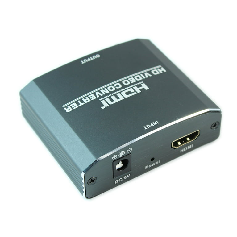 Due Springe klarhed HDMI to Component Video (YPbPr) with Left/Right Audio Converter -  Walmart.com