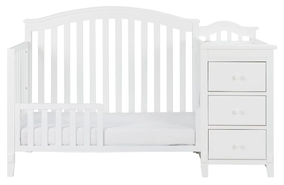 AFG Kali II 4-in-1 Convertible Crib and Changer White