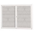 thumbnail image 1 of Aarco Products ODCC3648RIW 48 in. W x 36 in. H Illuminated Outdoor Enclosed Bulletin Board - White, 1 of 1