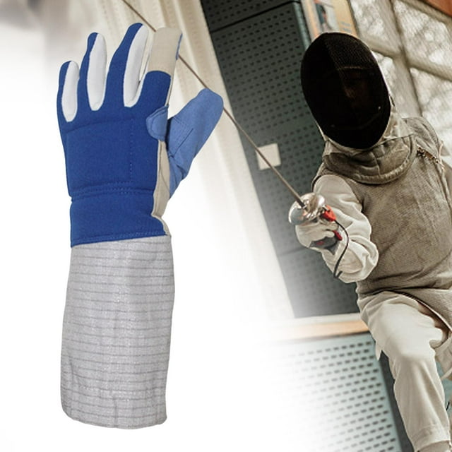 Fencing Glove, Training Protection, Special Glove Washable, Fencing Match Glove, Left Hand M