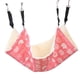 thumbnail image 1 of Hamaca colgante para gatos, colchoneta para dormir con correas ajustables, lavable rojo, 1 of 9