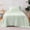 Aloe Green, variant on Basics Cooling Sheets, 3 Piece 100% Recycled Polyester Bed Sheet Set for Hot Sleepers, Breathable, 15-Inch Deep Pocket, Twin, White