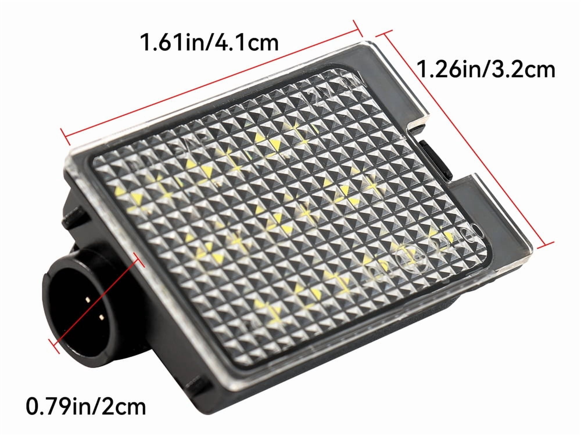 Suitable for 2 LED License Plate Lights for Dodge Durango 2014-2024