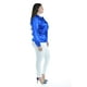 thumbnail image 2 of Blusa de satin con lazo Roman Fashion /Tallas Extras, 5101 (Azul rey) azul 42, 2 of 7