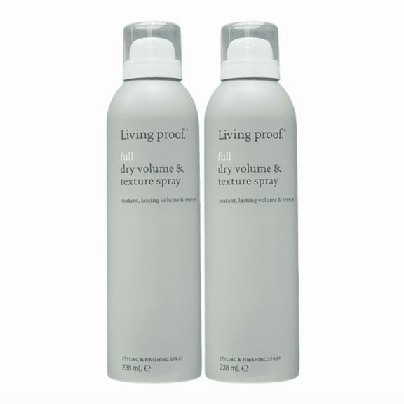Living Proof Full Dry Volume & Texture Spray 7.5 Oz (Pack of 2)