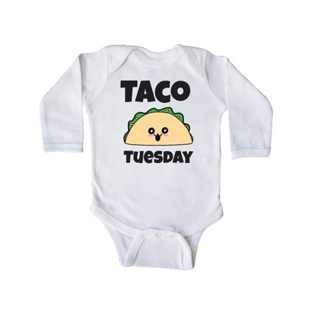 

Inktastic Kawaii Taco Tuesday Gift Baby Boy or Baby Girl Long Sleeve Bodysuit