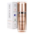 thumbnail image 1 of Prebase facial de doble acción Monica Ann Beauty - 30 ml | Prebase de maquillaje hidratante con vitamina C y ácido hialurónico | Minimizador de poros mate translúcido suavizante | Base de base para cu, 1 of 5
