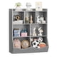 thumbnail image 3 of Estantería para Juguetes de 3 Niveles en Blanco, Librero de 7 Compartimentos para Sala, Dormitorio o Cuarto de Juegos, 3 of 7