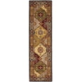 thumbnail image 2 of Safavieh Heritage Anita Oriental Wool Runner Rug, Multi/Red, 2'3" x 8', 2 of 8